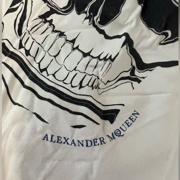 Alexander McQueen men’s tee shirt short sleeve - Picture 3 of 4